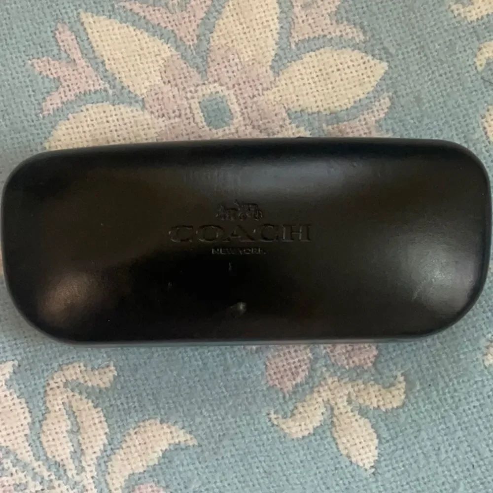 Coach Clamshell Black Sunglass Case